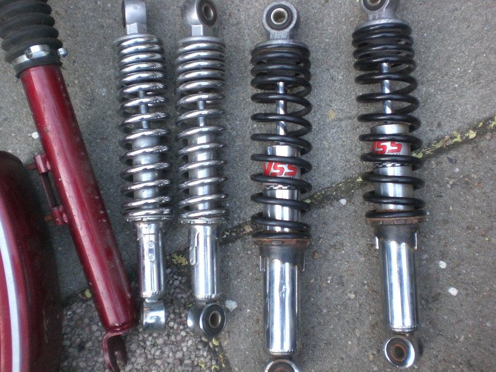 TOMOS Schokbrekers Chrome, Fietsen en Brommers, Ophalen of Verzenden, Gebruikt, Overige typen, Tomos onderdelen