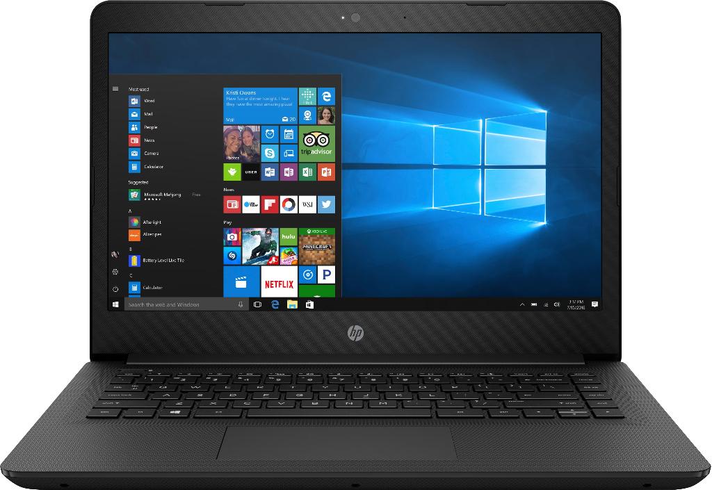 HP ThinBook 14-bp000nd - Black met accessoires, Hp, Gebruikt, Qwerty, Minder dan 2 Ghz