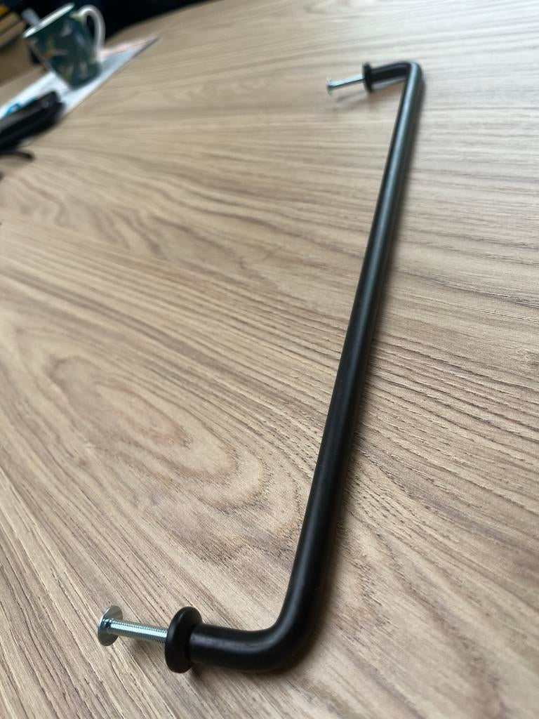 1x IKEA BAGGANÄS Handgreep Zwart 335 mm, Ophalen of Verzenden, Nieuw