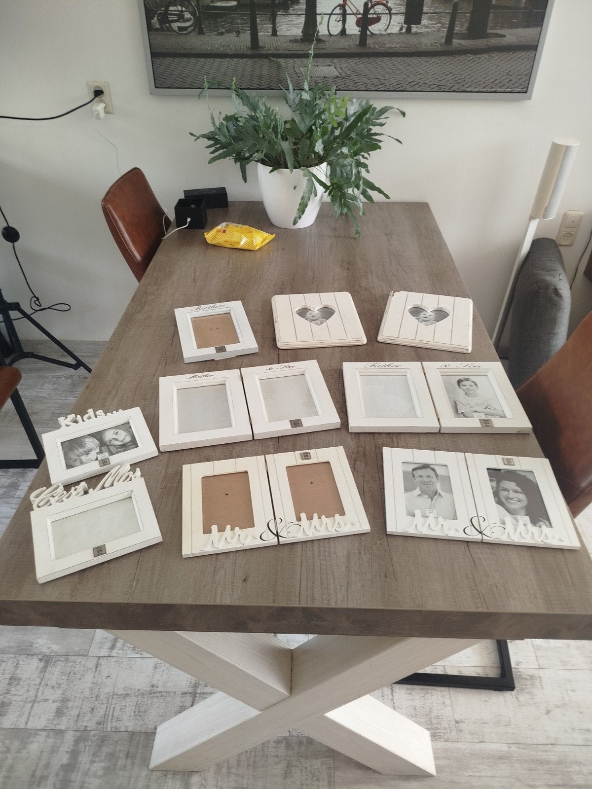 Hele partij fotolijsten Riviera maison, Ophalen of Verzenden