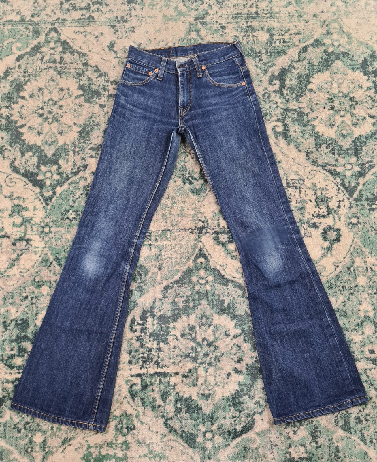 Levi’s 516 bootcut W26 L34 Tulsi2634 Mid-rise, Blauw, Ophalen of Verzenden, Zo goed als nieuw, W27 (confectie 34) of kleiner