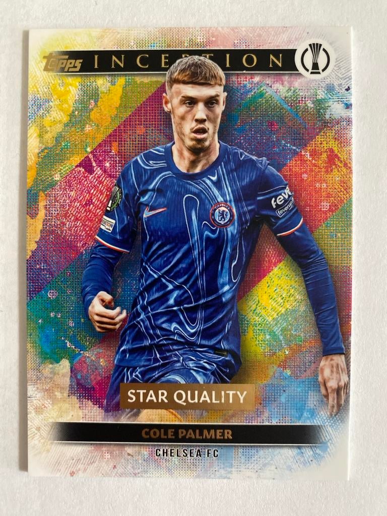 Topps Inception Cole Palmer Chelsea FC Spelerskaart, Ophalen of Verzenden, Zo goed als nieuw, Buitenlandse clubs, Spelerskaart