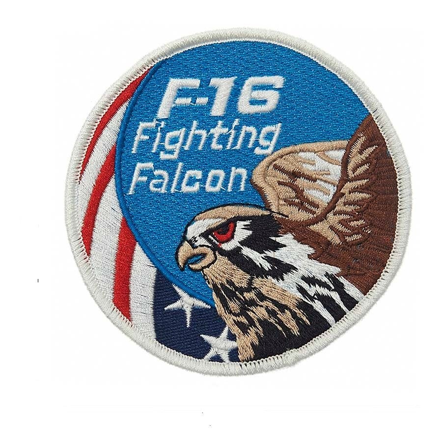 Embleem,Patch,F16,Fighting,Falcon,USA, Verzenden, Luchtmacht, Amerika, Embleem of Badge
