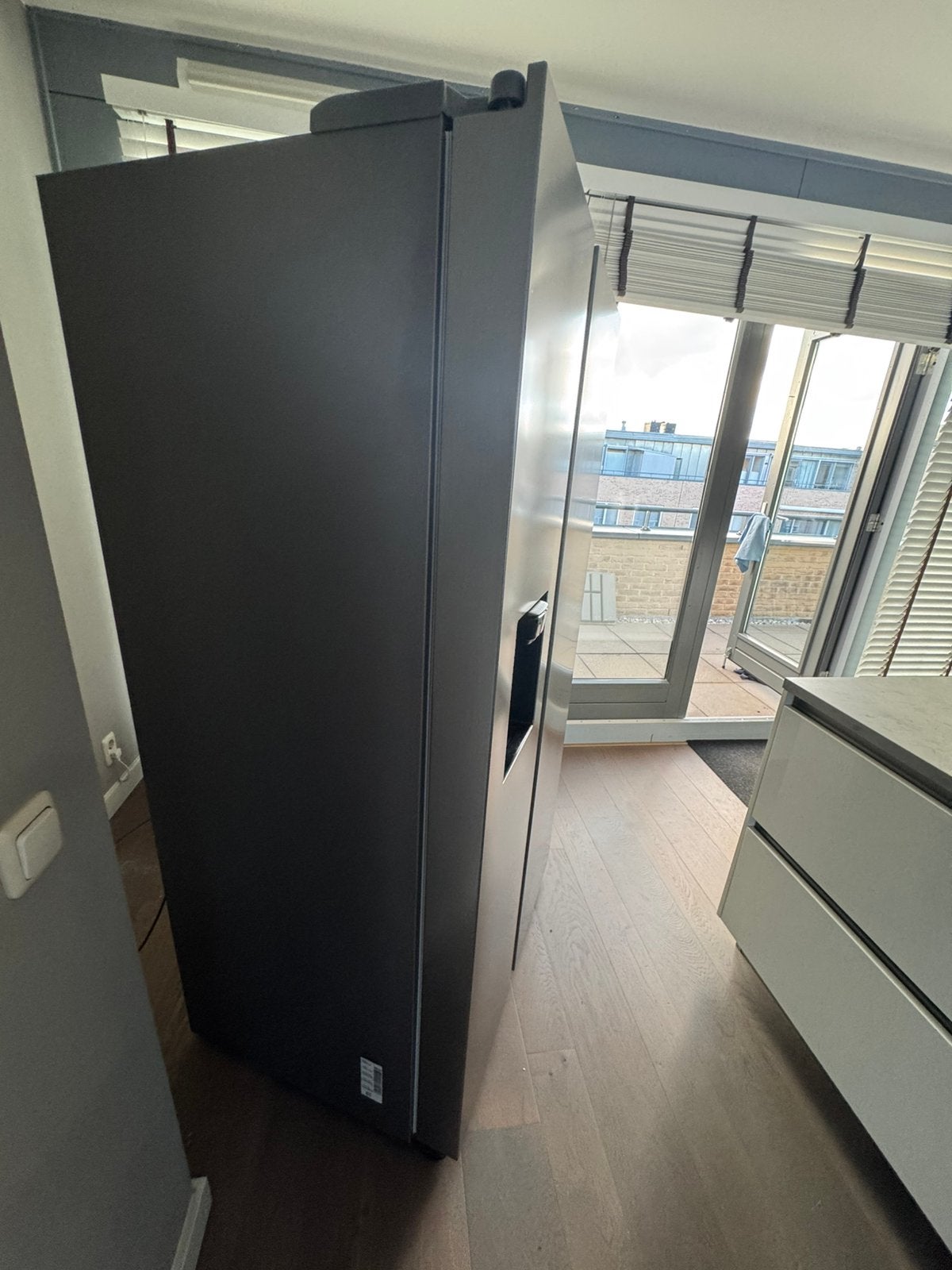 Amerikaanse koelvriescombinatie te koop, Ophalen, 200 liter of meer, 60 cm of meer, Met aparte vriezer