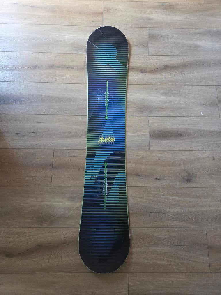 Burton Clash 158 Snowboard met Freestyle Bindingen, Sport en Fitness, Snowboarden, Ophalen