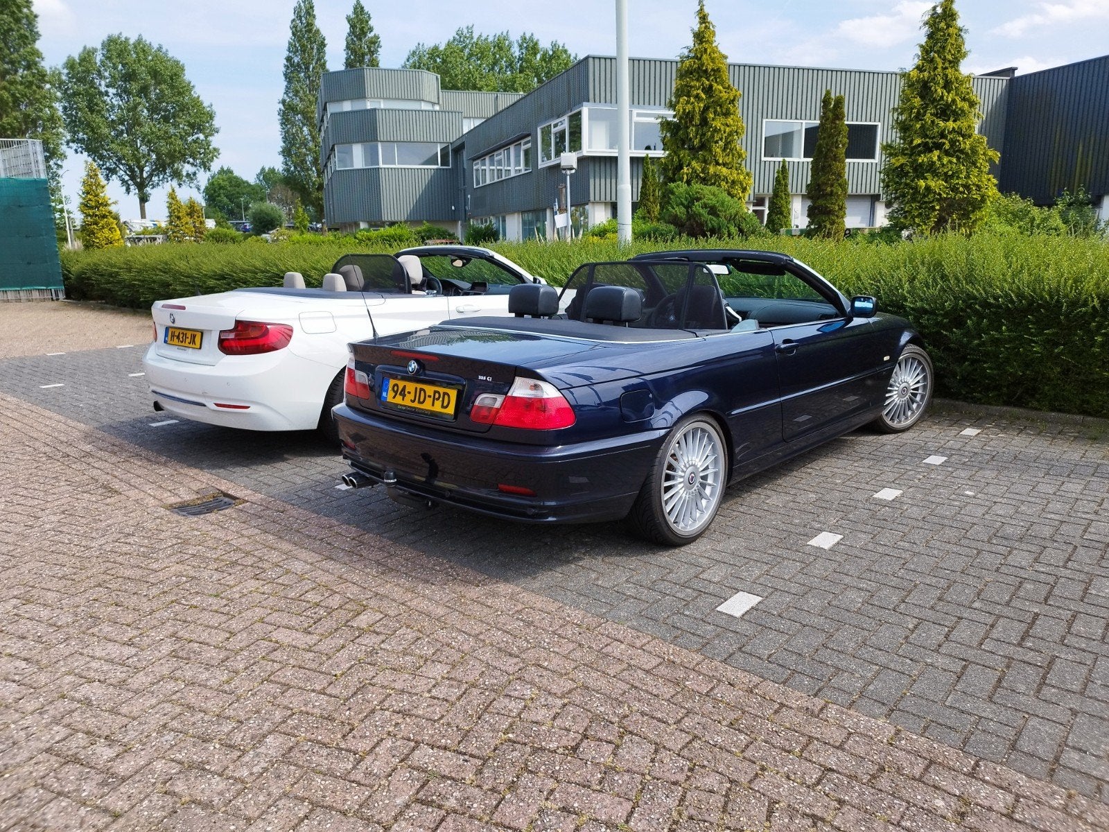 BMW Alpina 19" velgen+zomerbanden,spacers en bouten, Auto-onderdelen, Gebruikt, Banden en Velgen, 235 mm, Personenwagen