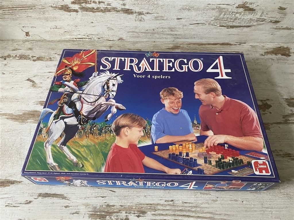stratego 4 het spel voor 4 spelers [s405], Verzenden, Zo goed als nieuw