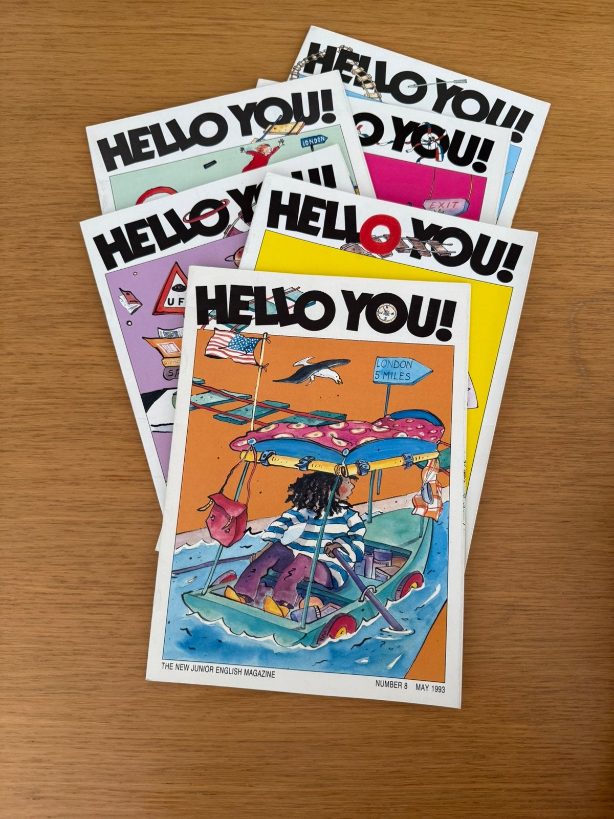 Diverse tijdschriften jeugd, engels en nederlands, Meerdere comics, Ophalen, Gelezen, Europa