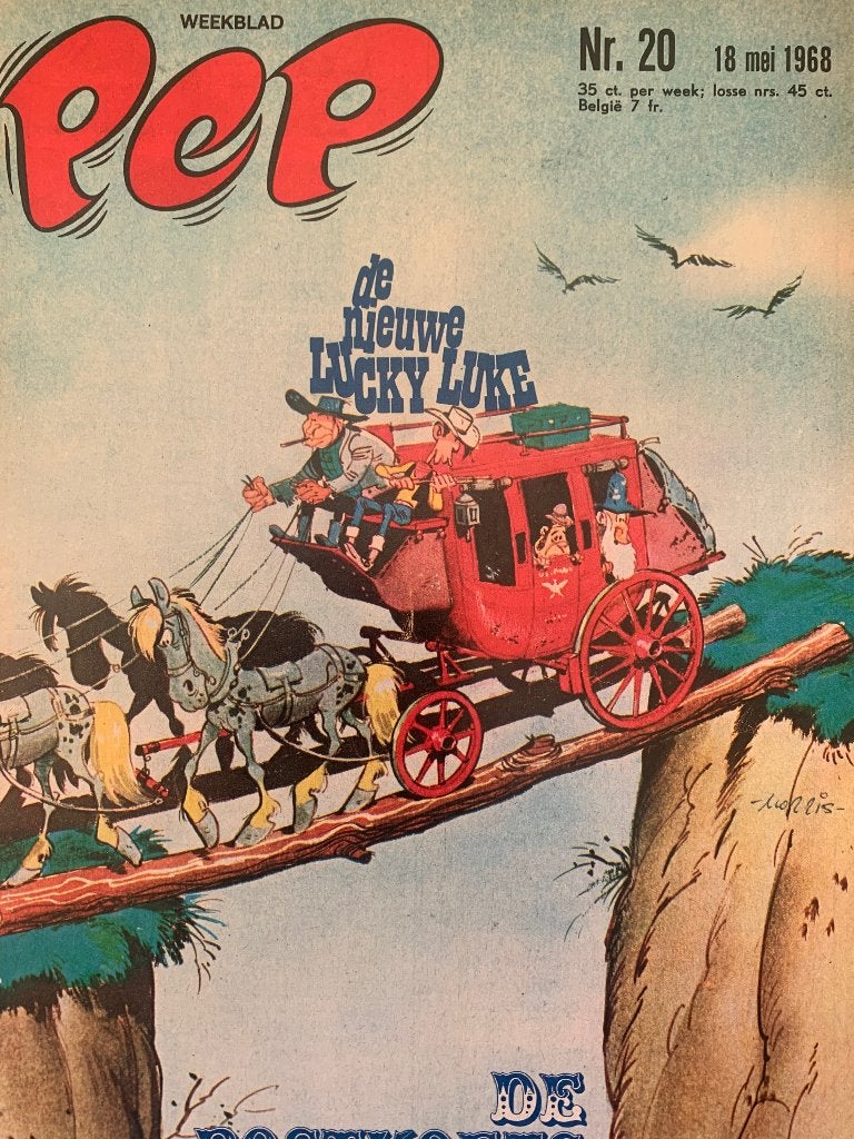 Weekblad PEP  NR. 20 -  18 mei 1968, Boeken, Eén stripboek, Ophalen of Verzenden, Gelezen