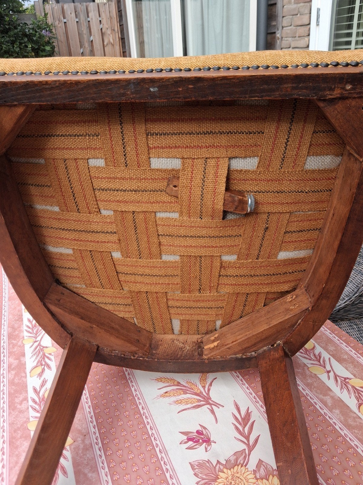 Opknapper 4 engelse antieke stoelen, Ophalen, Gebruikt