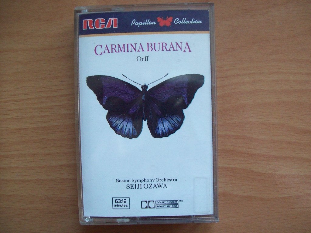Carmina Burana - Orff (Boston Symphony Orchestra; S. Ozawa), Cd's en Dvd's, Klassiek, 1 bandje, Ophalen of Verzenden, Zo goed als nieuw