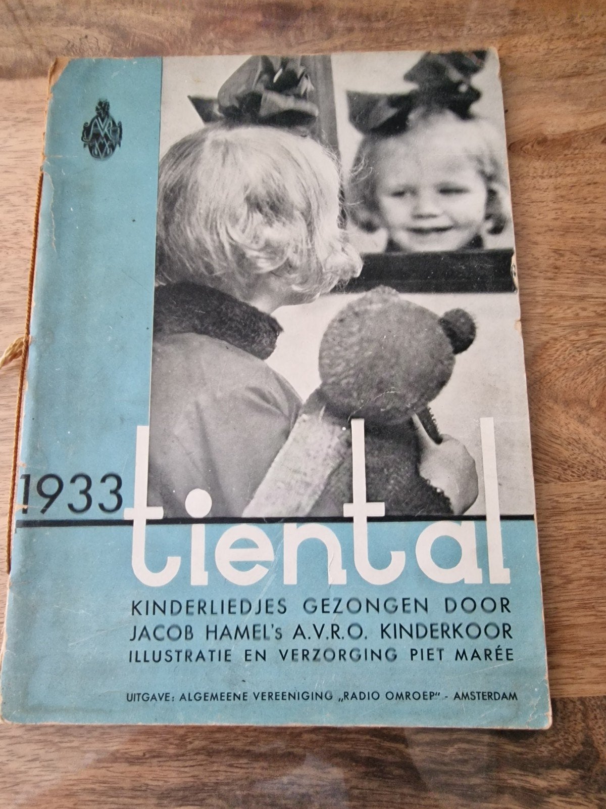 1933 tiental kinderliedjes AVRO Kinderkoor Jacob Hamel, Ophalen of Verzenden