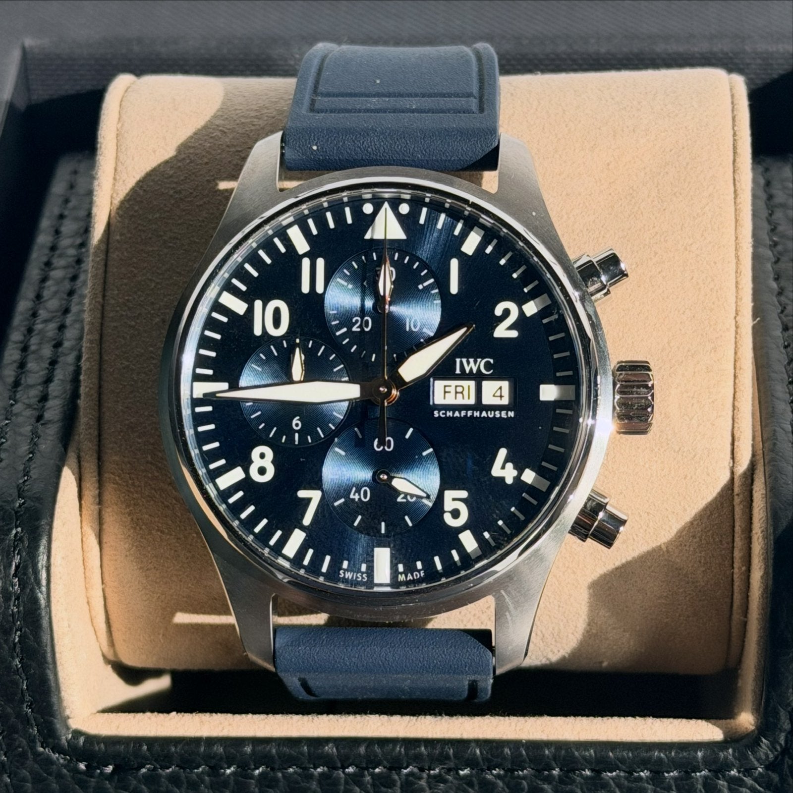 IWC  Pilot Chronograph “Le Petit Prince” IW378011 2026 Nieuw, Sieraden, Tassen en Uiterlijk, Staal, Polshorloge, Overige materialen