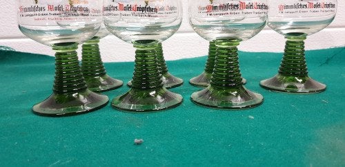 Wijnglazen vintage 4 stuks, Verzamelen, Glas en Borrelglaasjes, Ophalen of Verzenden, 'T Olde Gre-j, Info@toldegrej.nl, Endepoelstraat 20f Didam