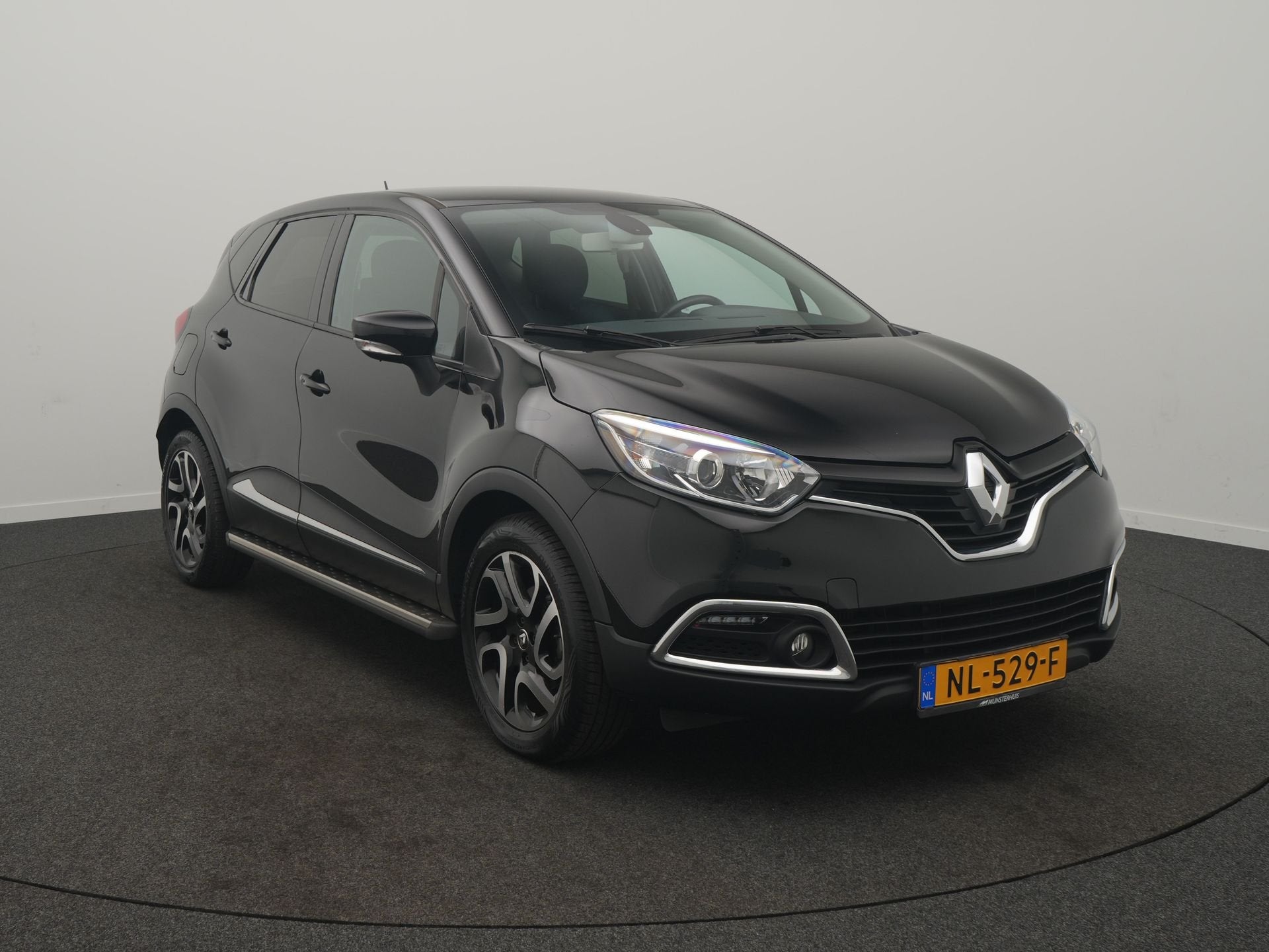 Renault Captur TCe 120 EDC Dynamique - RIJKLAARPRIJS - Sideb, Auto's, 12 maanden, Euro 6, 4 cilinders, Zwart