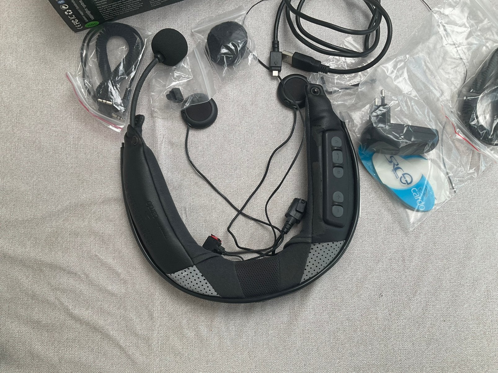 Cardo SRC systeem voor Schuberth C3 pro, Ophalen of Verzenden, Gebruikt