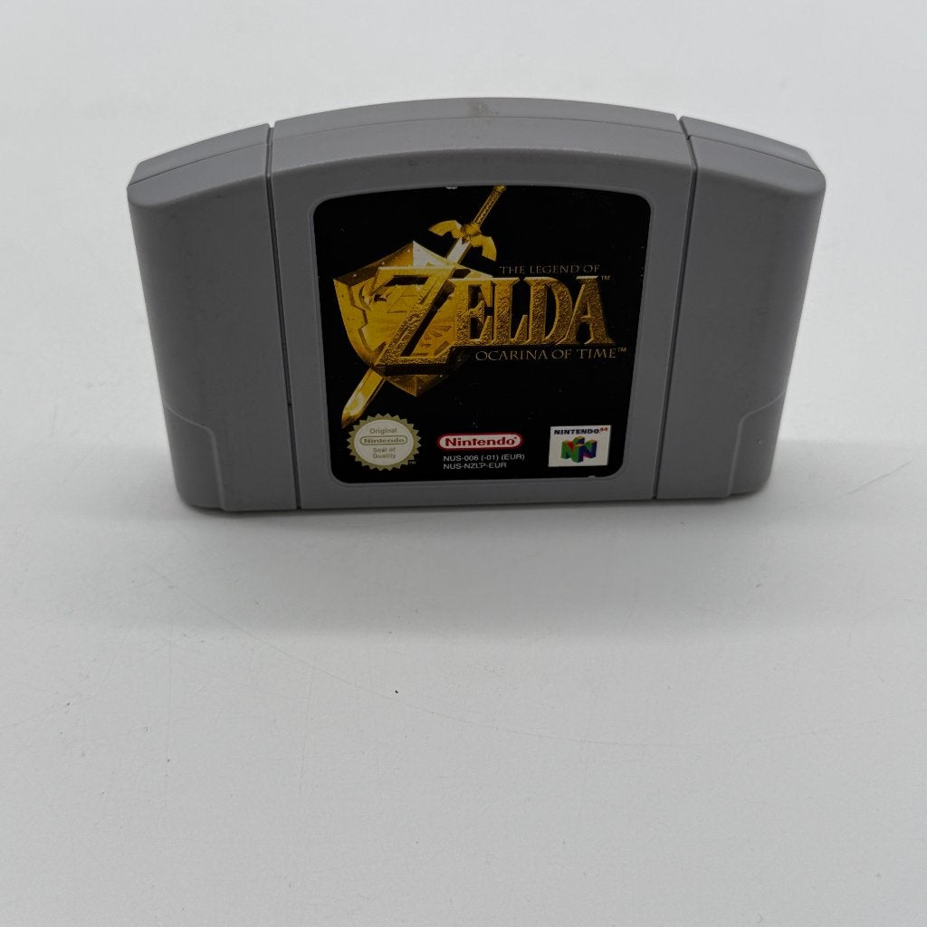 Nintendo 64 Game - Zelda Ocarina of Time, Avontuur en Actie, 1 speler, Ophalen of Verzenden, Zo goed als nieuw