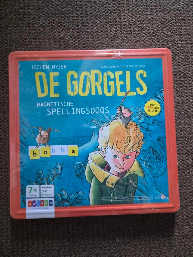 De Gorgels Magnetische Spellingsdoos - Jochem Myjer NIEUW!, Ophalen of Verzenden, Nieuw, Taal en Lezen