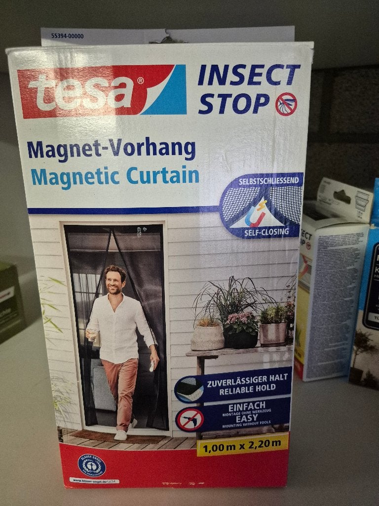 Tesa Insect Stop Magnetisch Gordijn 100x220cm, Ophalen of Verzenden, Nieuw