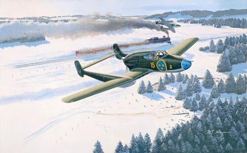 Pilot Replicas 48A001 Saab J-21 A3, Nieuw, Ophalen of Verzenden, Groter dan 1:72, Vliegtuig