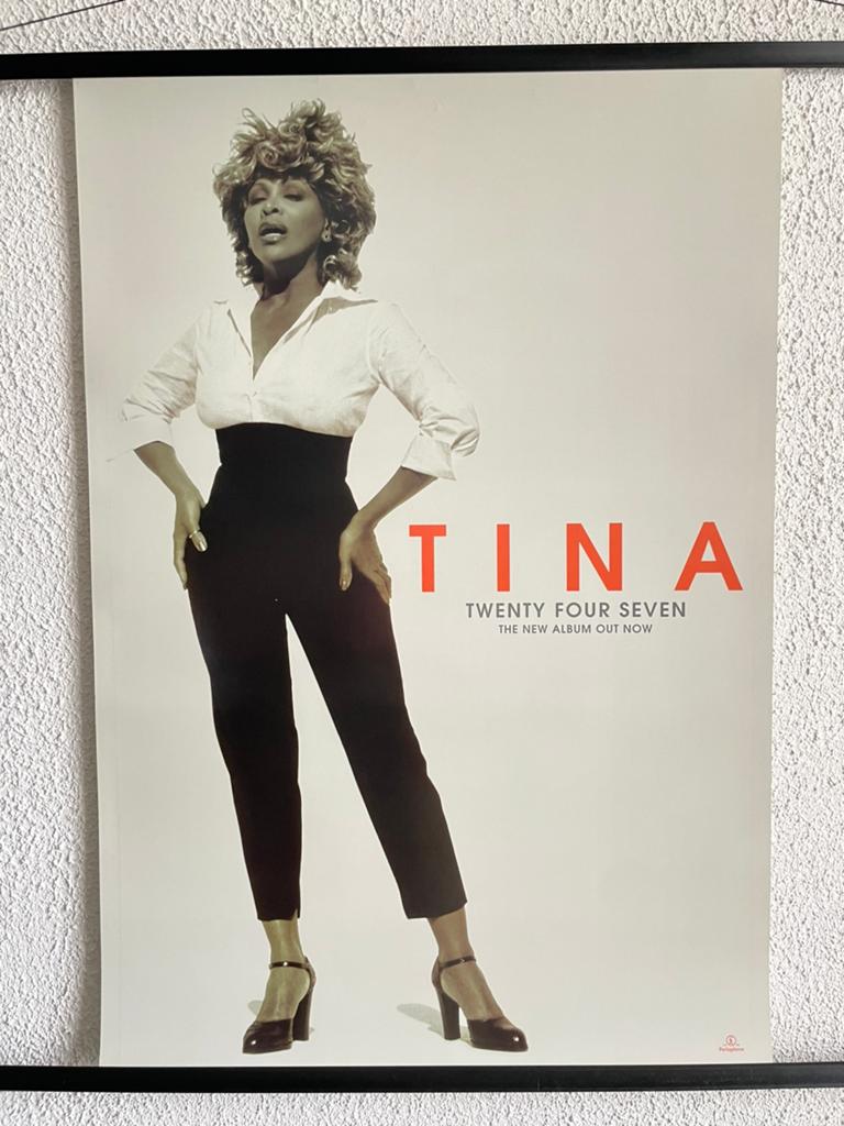 Poster ‘’ Tina Turner ‘’ 50,5x76 cm, Ophalen of Verzenden, Zo goed als nieuw, Poster, Artwork of Schilderij