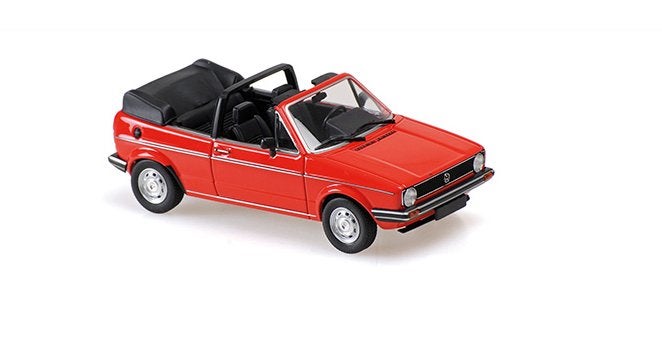 Volkswagen Golf I Cabriolet 1979 Rood van Maxichamps 1:43