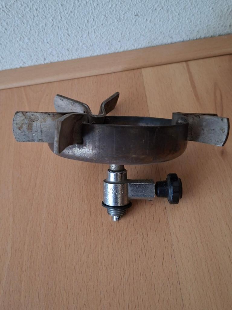 Vintage Camping Gasbrander - Compact en Draagbaar, Ophalen of Verzenden, Gebruikt