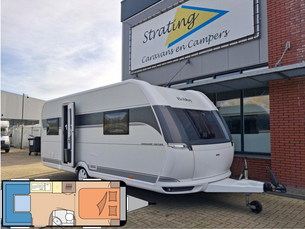 Hobby Excellent Edition 540 UFF NIEUW!! QUEENSBED!!, Schokbreker, Overige typen, Rondzit, Hobby