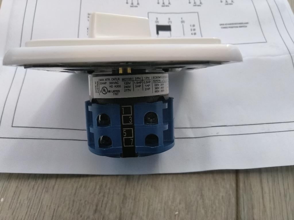 Woonhuis ventilatie 5-standenschakelaar, Ophalen of Verzenden, Zo goed als nieuw, Ventilator