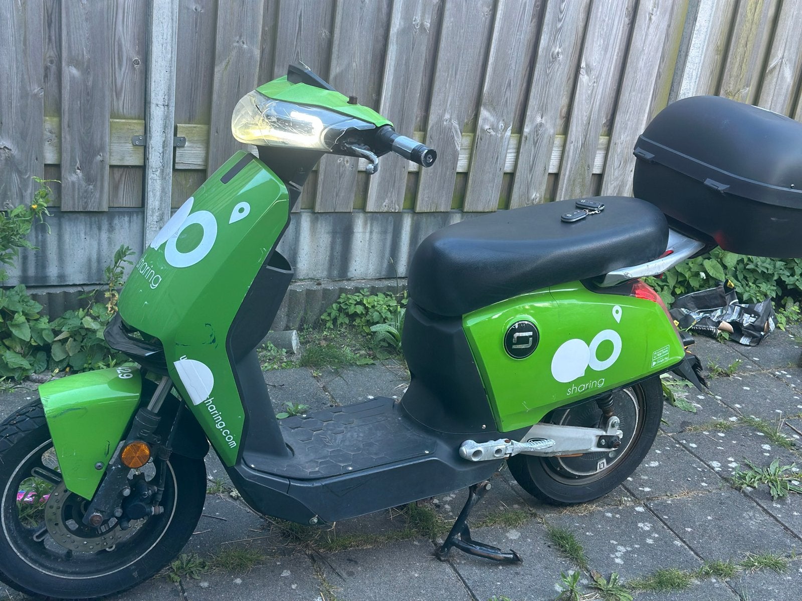 Go Sharing elektrische scooter - Groen, Ophalen of Verzenden, Gebruikt, Overige typen, Overige merken