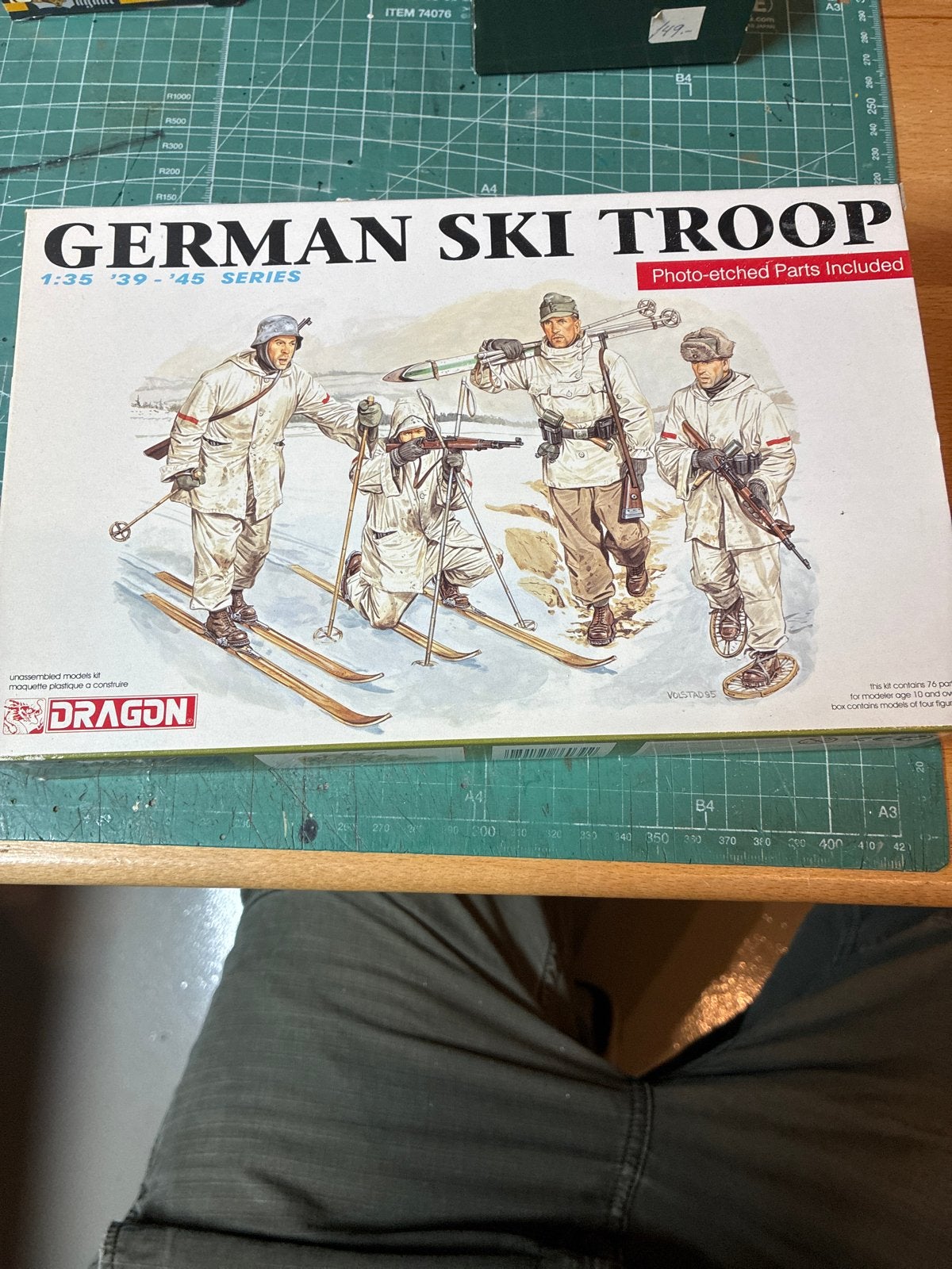 Dragon German Ski Troop 1:35 '39-'45 Series Modelbouw, Ophalen of Verzenden, Nieuw, 1:35 tot 1:50, Figuur of Figuren