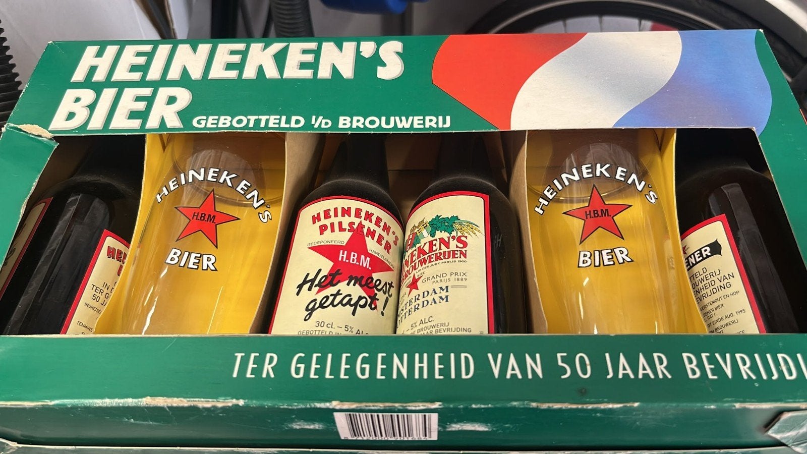Heineken's Bier 50 Jaar Bevrijding Geschenkset, Ophalen of Verzenden, Heineken