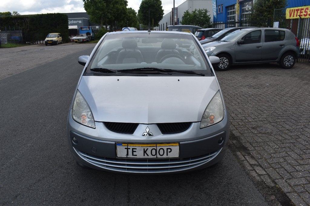 Mitsubishi Colt 1.5 CZC 2007 Grijs NIEUWE APK CABRIO, Auto's, Voorwielaandrijving, 15 km/l, 4 cilinders, Cabriolet