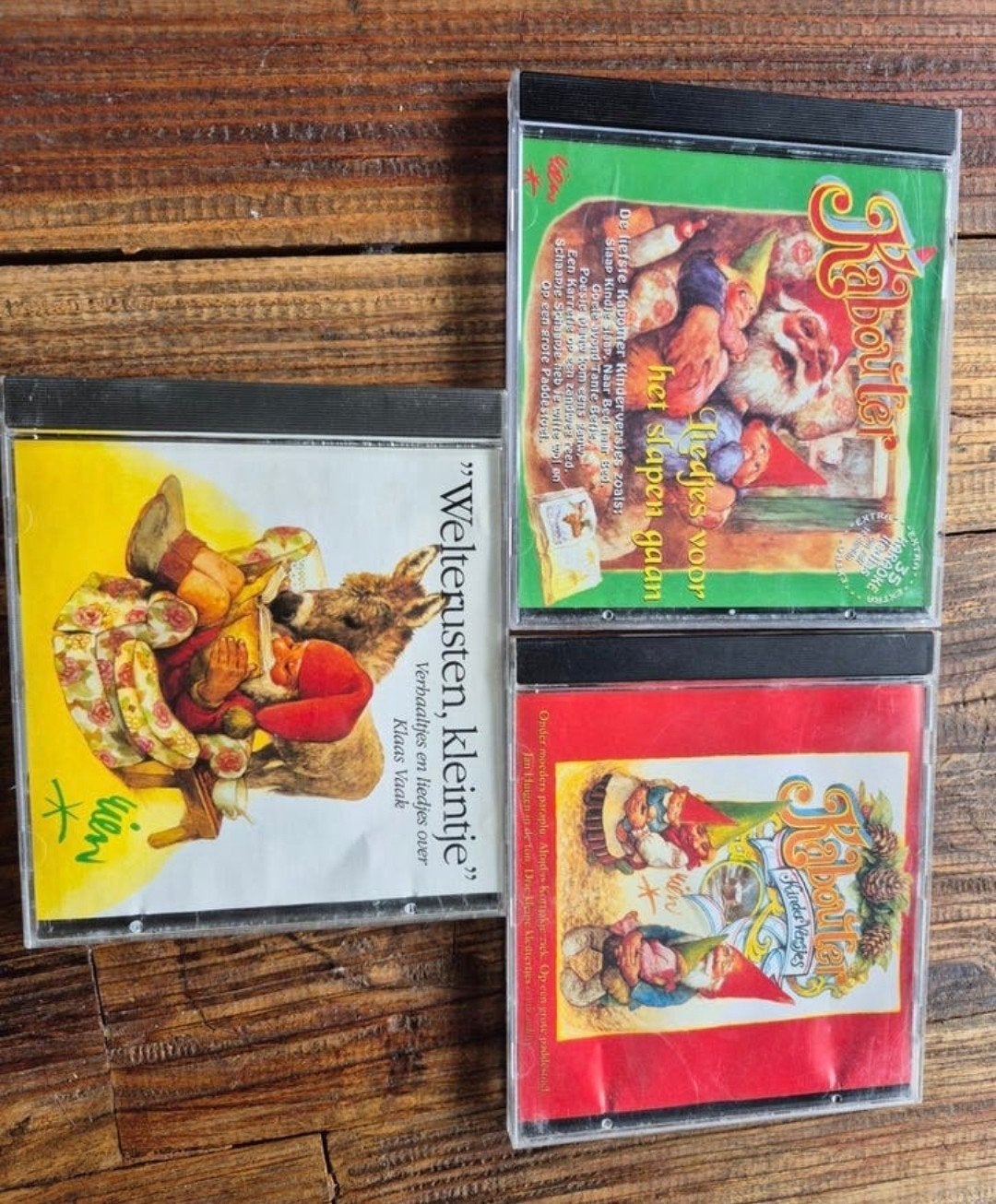 3x CD's Riem Poortvliet - Kabouterverhalen en meer, Gebruikt, 6 tot 9 jaar, Ophalen of Verzenden, Verhaal of Sprookje