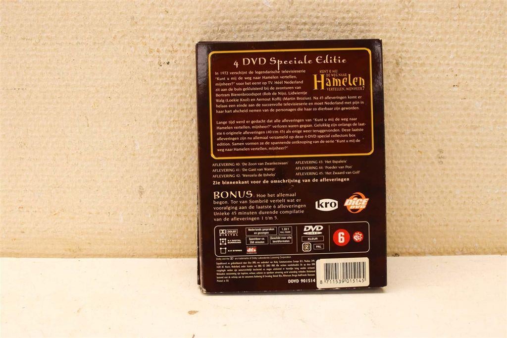4 dvd box Kunt u mij de weg naar Hamelen Vertellen , mijnhee, Ophalen of Verzenden, Gebruikt
