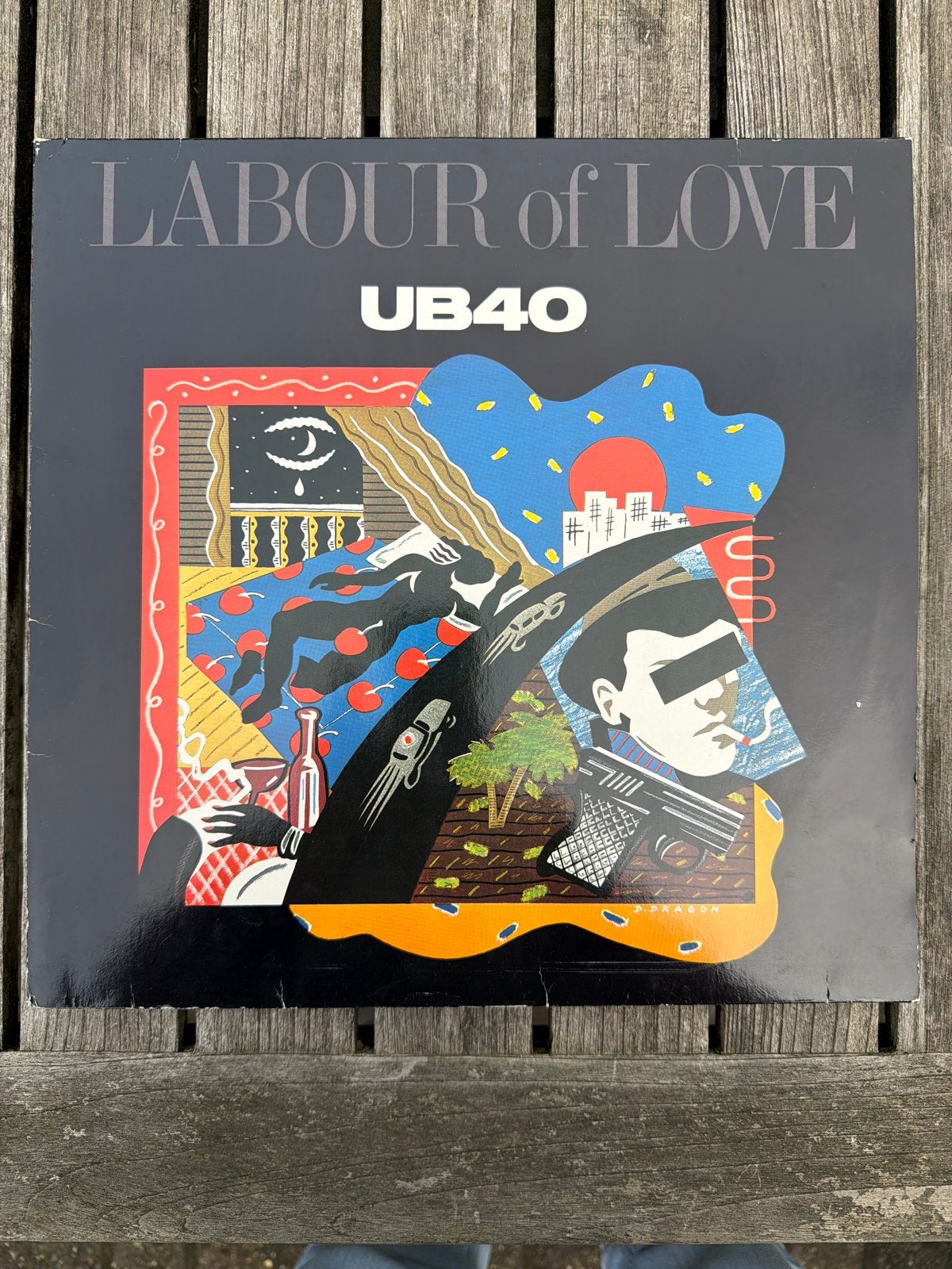 UB40 - Labour of Love LP (Pop, Reggae), LP, Gebruikt, Pop, Ophalen of Verzenden