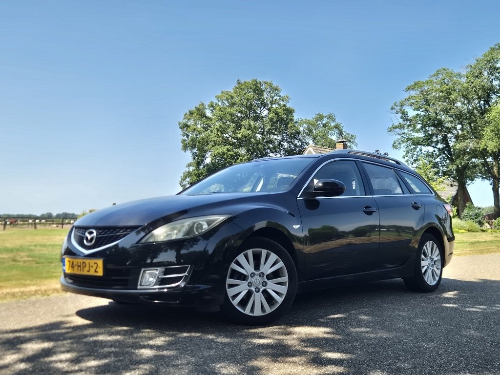 Mazda 6 Sportbreak 2.0 S-VT Bns Plus (bj 2009), Auto's, Mazda, Voorwielaandrijving, 1330 kg, Parkeersensor, Gebruikt