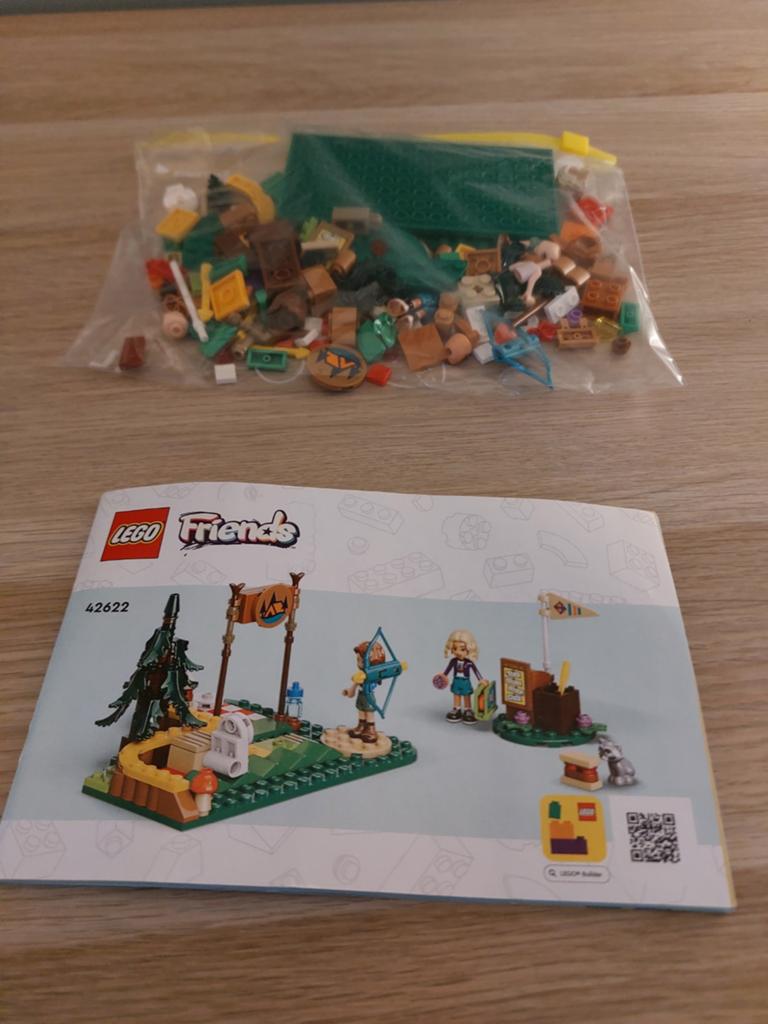 LEGO Friends 42622 Avontuurlijk Kamp Boogschieten, Compleet, Gebruikt, Lego, Friends