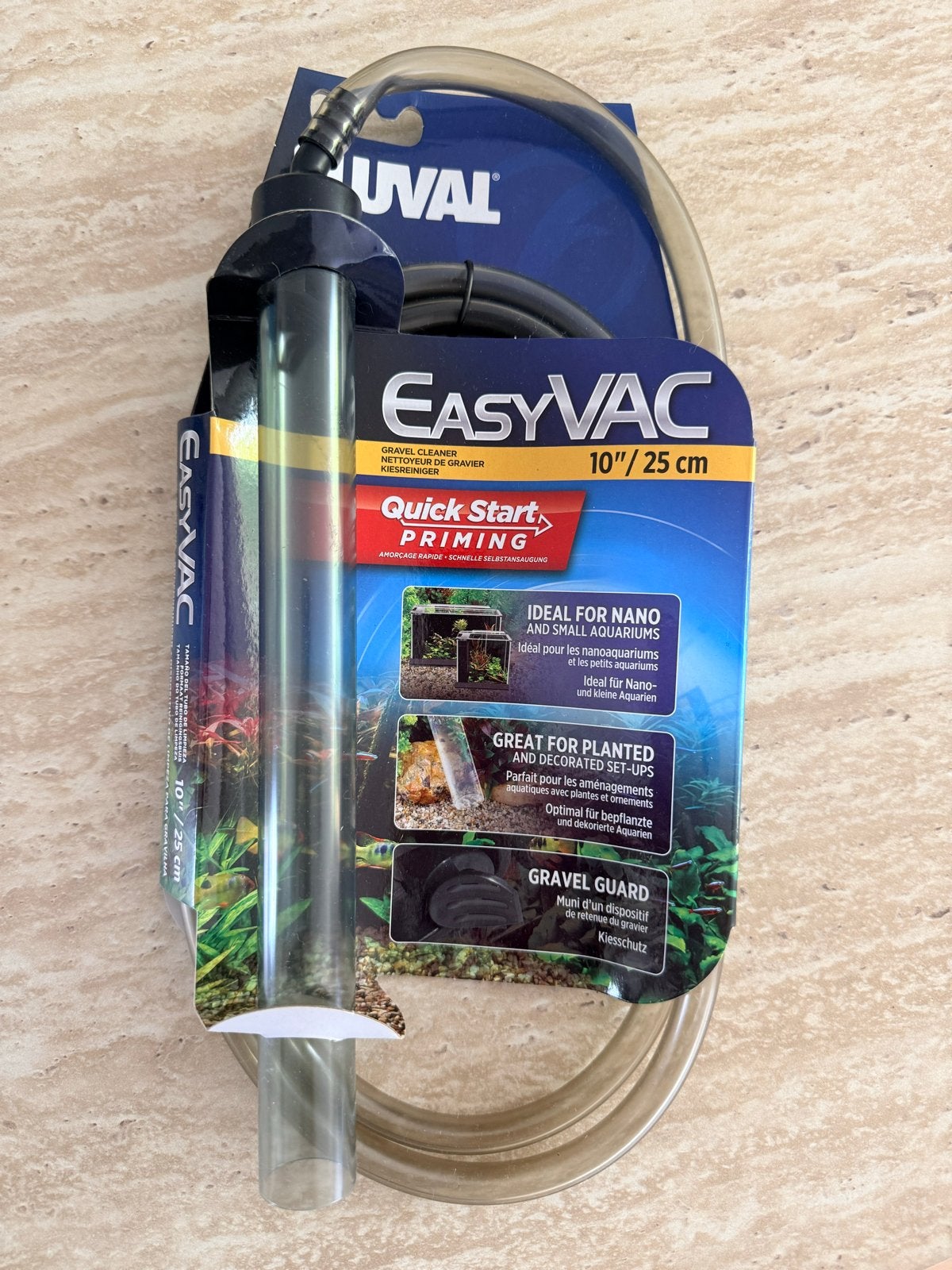Fluval EasyVac aquarium bodem reiniger, Ophalen of Verzenden, Nieuw, Overige typen, Fluval