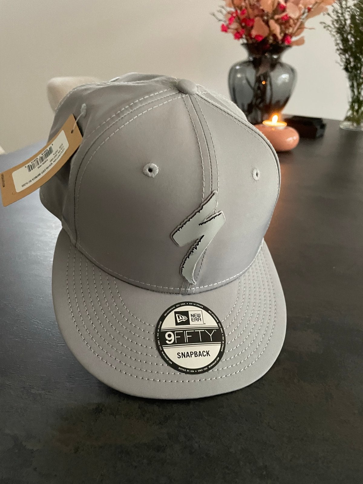 Nieuwe Specialized New Era 9Fifty Snapback Pet Grijs, Kleding | Heren, Ophalen of Verzenden, Nieuw, One size fits all, Pet