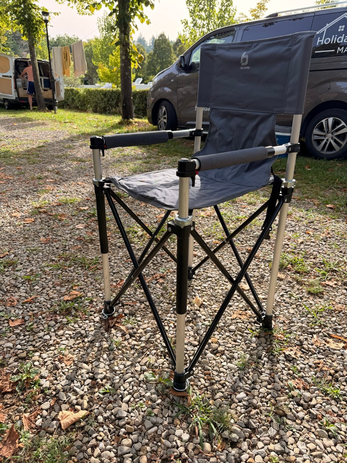 Opvouwbare campingstoel - Ideaal voor onderweg!, Caravans en Kamperen, Ophalen of Verzenden, Gebruikt