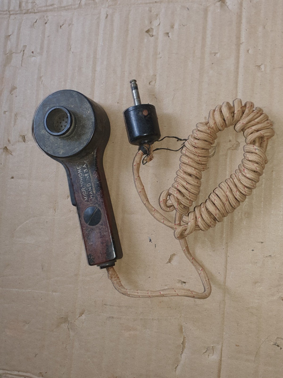 WW2 Brits, microphone No:3A (2), Verzamelen, Militaria | Tweede Wereldoorlog, Ophalen of Verzenden