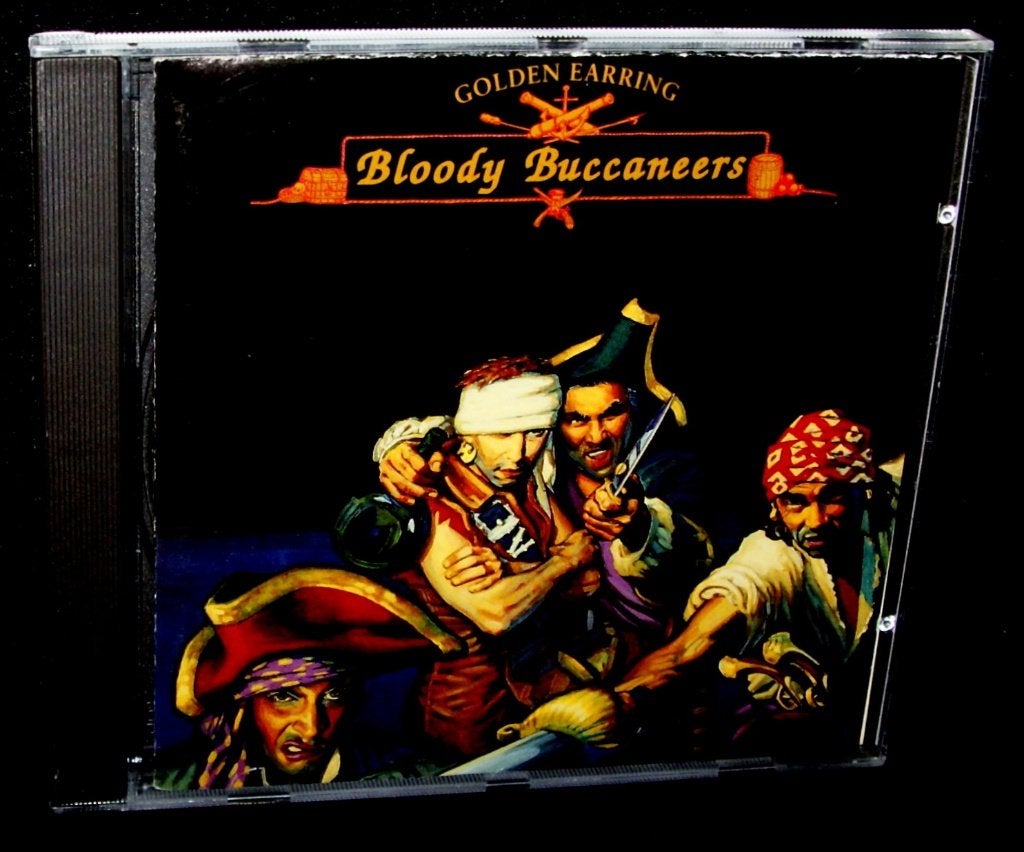 Golden Earring - Bloody Buccaneers (Columbia, 1991), Ophalen of Verzenden, Zo goed als nieuw, Poprock