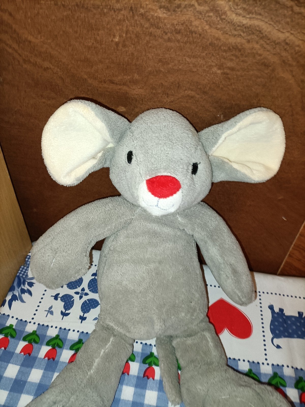 CliniClowns Toet de Muis knuffel 34 cm groot, Ophalen of Verzenden, Zo goed als nieuw, Overige typen