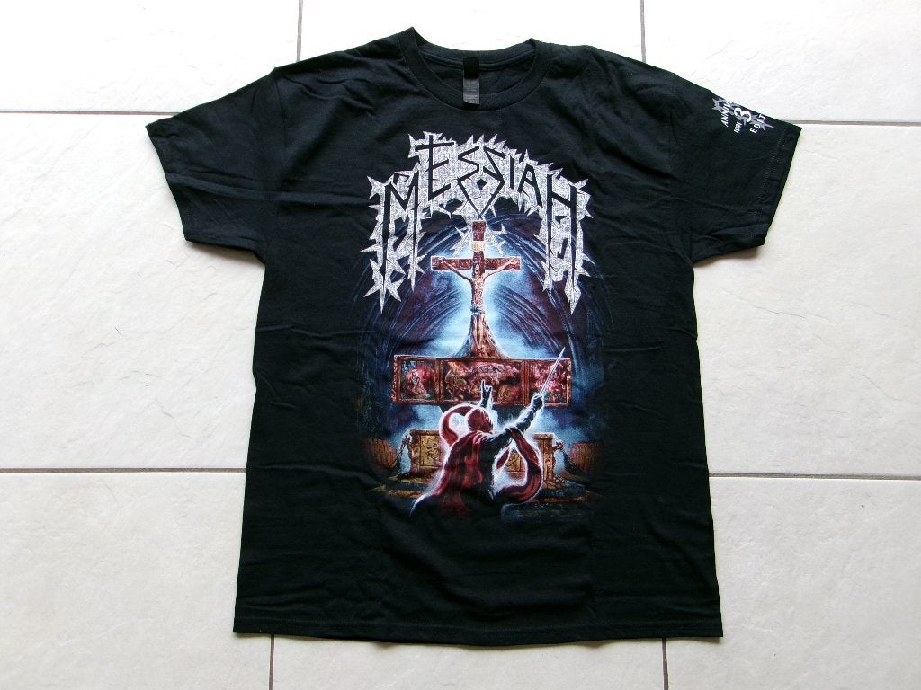 MESSIAH - choirs of horrors shirt, Ophalen of Verzenden, Nieuw, Maat 52/54 (L), Zwart