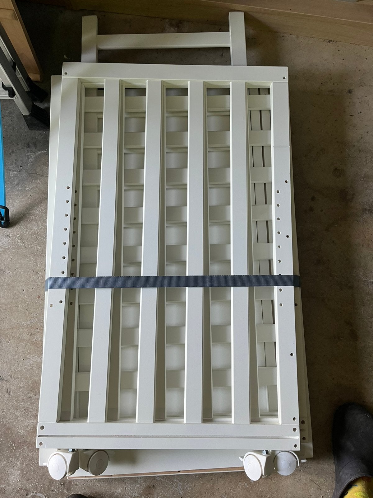 Wit co-sleeper, Kinderen en Baby's, Ophalen, Gebruikt