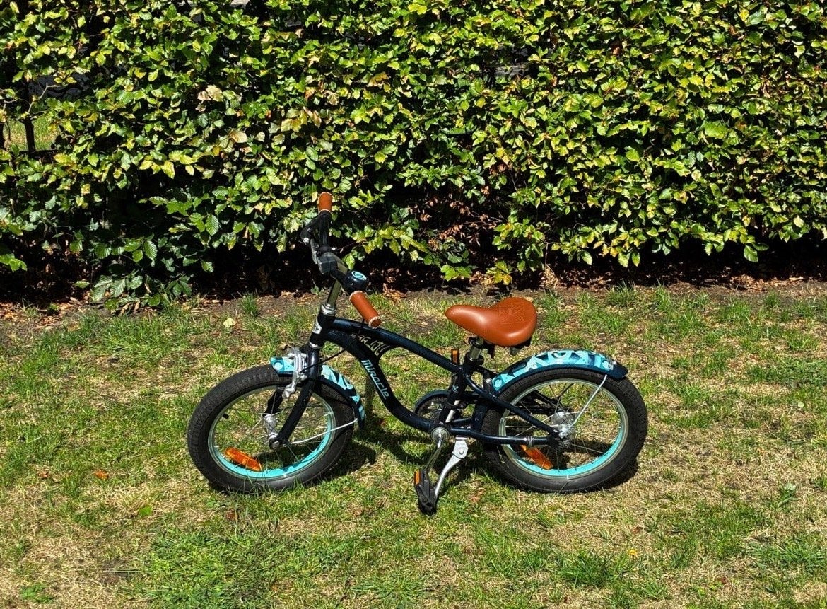 Jongensfiets 16 inch - Zo goed als nieuw, Ophalen, Zo goed als nieuw, Terugtraprem, Minder dan 16 inch
