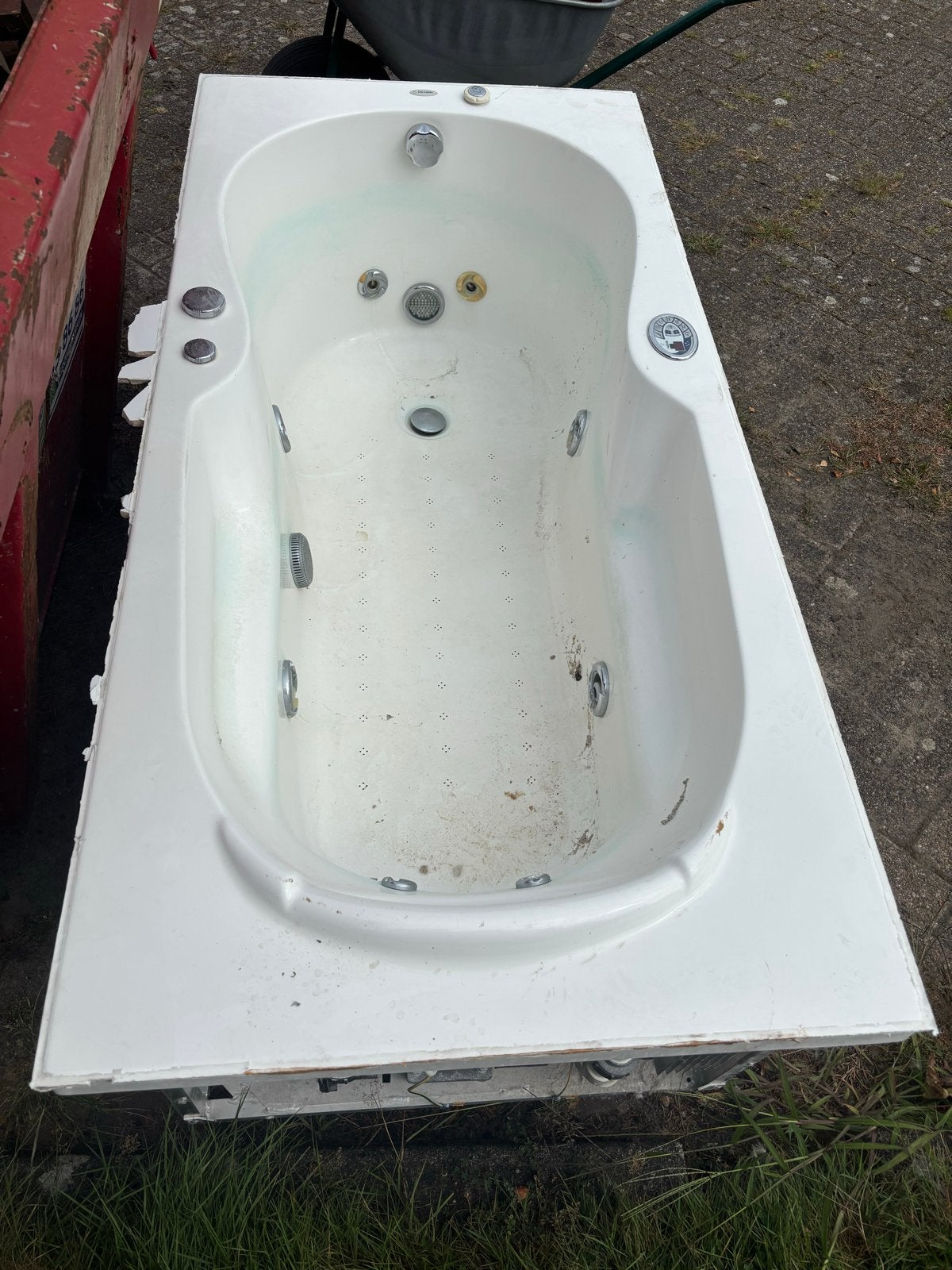Whirlpool Technic Victory Bad compleet met kranen - Gebruikt, Ophalen, Gebruikt, Bad
