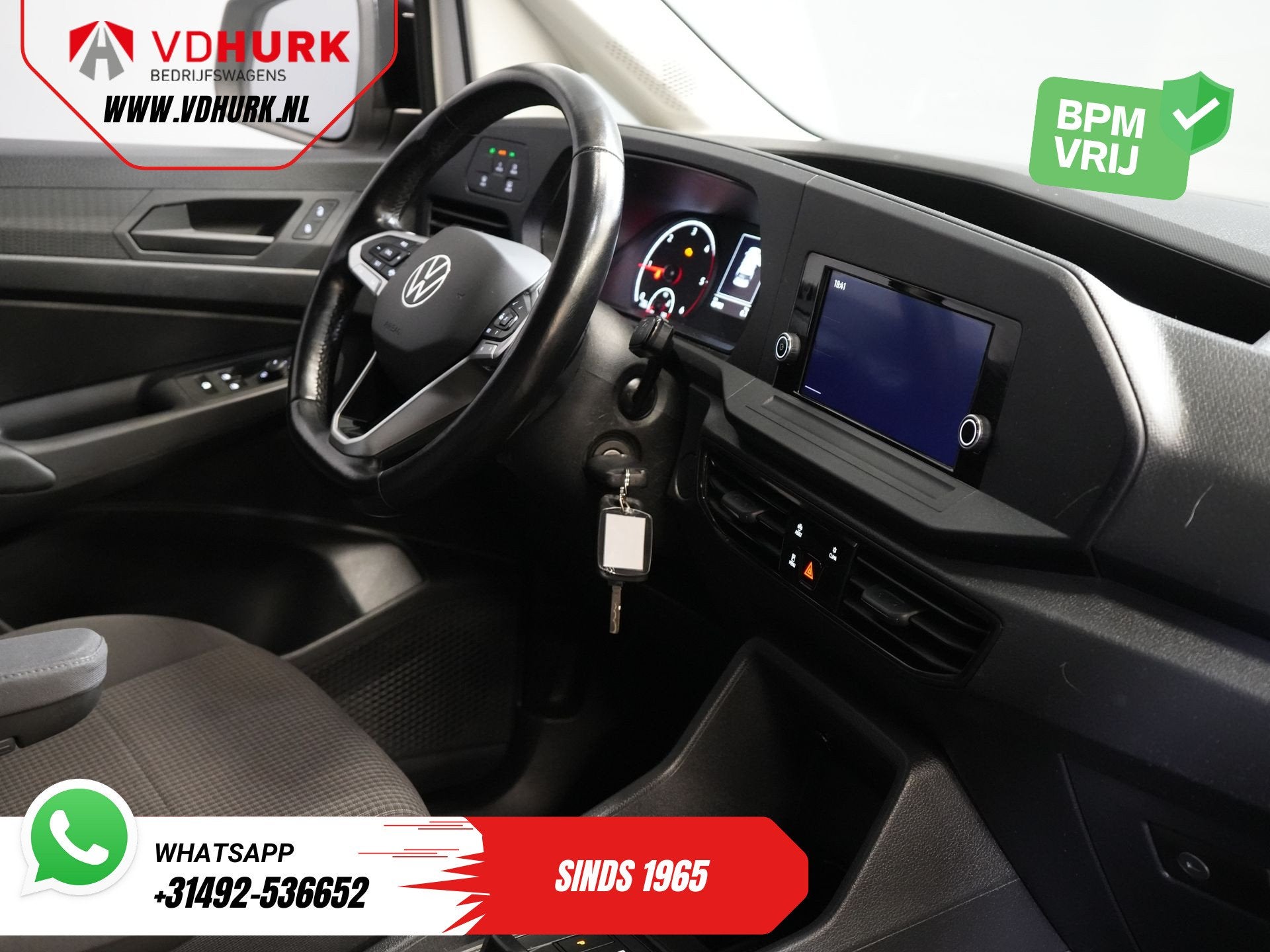 Volkswagen Caddy Cargo Maxi 2.0 TDI 125 pk DSG Aut. Carplay/, Stof, Gebruikt, Euro 6, 4 cilinders