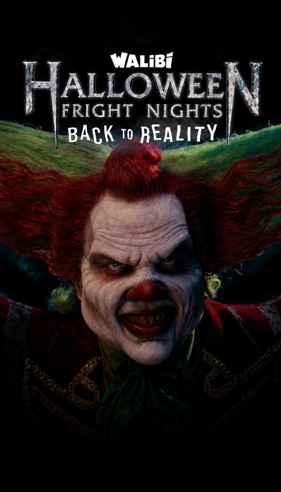 Walibi fright night tickets, Twee personen